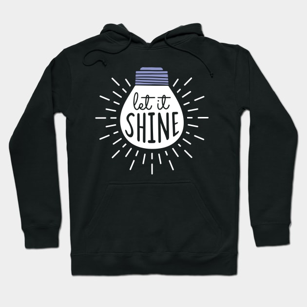 light bulb shining creative ideas Hoodie by Midoart